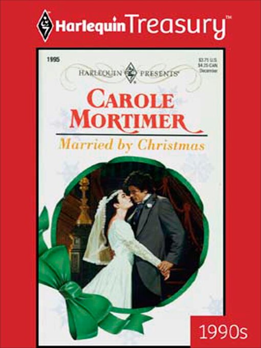 Title details for Married by Christmas by Carole Mortimer - Available